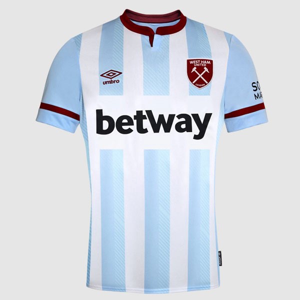 Tailandia Camiseta West Ham United 2ª Kit 2021 2022